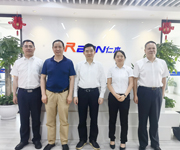 浙江省人社厅吴伟斌厅长一行来我司调研